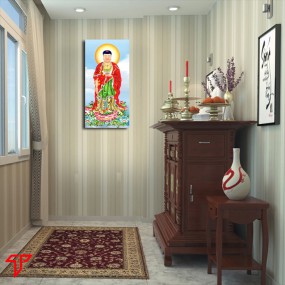 Tranh phật giáo treo phòng thờ
